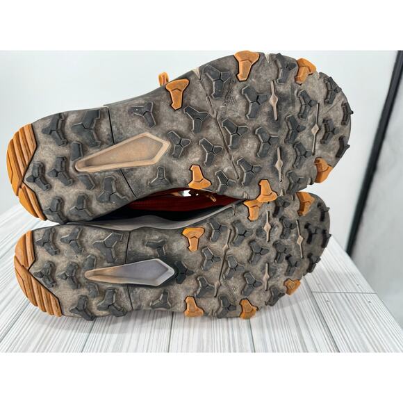 The North Face Men's 9 Vectiv Exploris Mid Futurelight Boots Burnt Ochre TNF - Picture 10 of 11